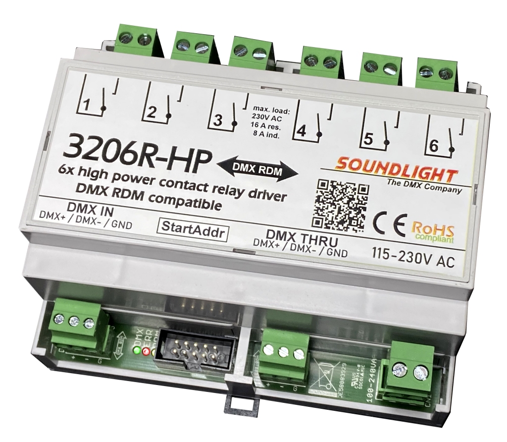 [DMX Relaiskarte 3206R-HP]